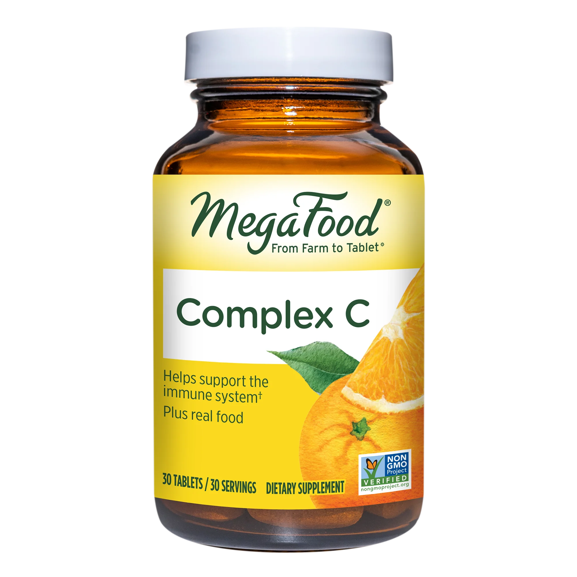 Complex C - Mineral Supplement, 90 Day / 90ct / MegaFood - Food Based Vitamins & Supplements